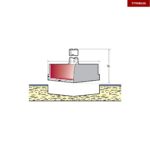 Hinge Borers For Routing Machines TCT - 35 - 2937 - 62 - 18000 - 1-2 - right-hand - 2941 - tct