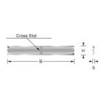 Replacement TC Tips with Cross Slot - 60 - 8 - 4 - 0